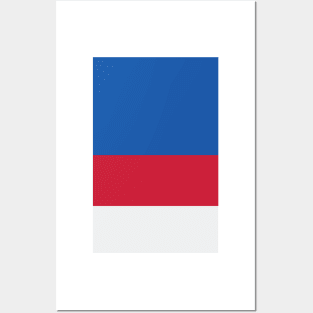 Chelsea Blue Red White Tricolour Posters and Art